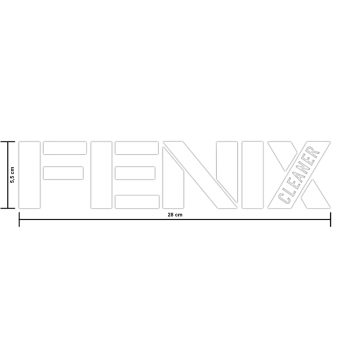 FENIX - Aufkleber - Weiß