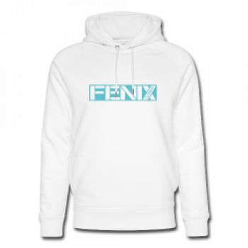 FENIX UNISEX HOODIE - Weiß/Blau