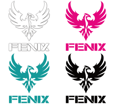 FENIX Logo - Aufkleber - ca. 14cm x 11cm